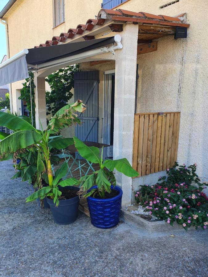 T2 Jusqu'A 4 Personnes En Rez-De-Jardin De Maison, Avec Piscine, Draps Et Serviettes De Toilette Fournis Lägenhet Argelès-sur-Mer Exteriör bild